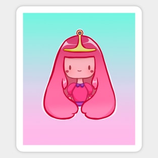 Princess Bubblegum Kawaii Sticker